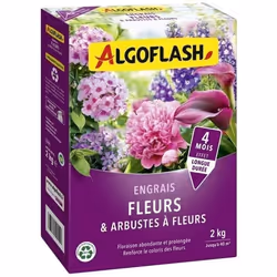 Engrais Fleurs et Arbustes a Fleurs - ALGOFLASH NATURASOL - 2 kg