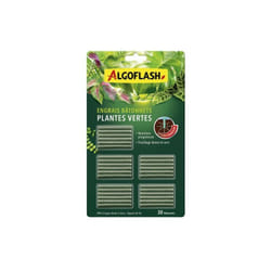 Algoflash - Engrais plantes vertes (30 bâtonnets)