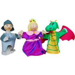 Faujas Coffret Marionnette Princesse, Chevalier Et Dragon