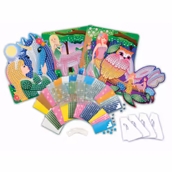 Faujas Mosaïques Forêt Enchantée - Mosaïques Aux Numéros, 5 an(s), Plastique, Multicolore, 2212 pièce(s)