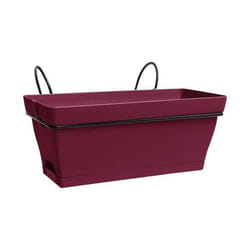 Ensemble jardinière Babyroméo - griotte - 28 cm