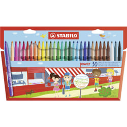 STABILO power stylo-feutre Moyen Multicolore 30 pièce(s)