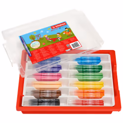 STABILO Extra-thick stylo-feutre Abricot (couleur), Bleu, Vert, Vert clair, Lilas, Ocre, Orange, Rose, Rouge, Jaune 96 pièce(s)