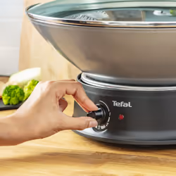 Tefal Multiwok WO300010 Wok Électrique 1200 W Argent 25 cm - Vue supplémentaire 10