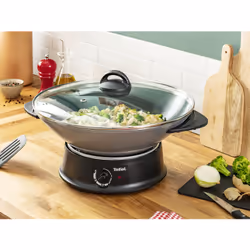 Tefal Multiwok WO300010 Wok Électrique 1200 W Argent 25 cm - Vue supplémentaire 11