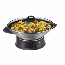 Tefal Multiwok WO300010 wok électrique Argent 1200 W