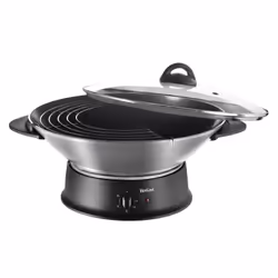Tefal Multiwok WO300010 Wok Électrique 1200 W Argent 25 cm - Vue supplémentaire 4