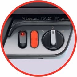 Tefal Ultra Compact 600 Comfort GC3060, Noir, Acier inoxydable, Rectangulaire, Aluminium, 2000 W, 210 mm, 383 mm
