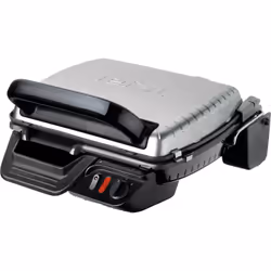 Tefal Ultra Compact 600 Classic GC3050, Noir, Métallique, Titane, Acier inoxydable, Rectangulaire, Plaque, 600 cm², Couvercle ...