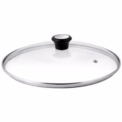 Tefal 28097912, Rond, Noir, Acier, Transparent, Verre, Acier, Bakelite, Noir, Chine