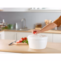 Moulinex K1010114 essoreuse a salade Blanc Manivelle/poignet - Vue supplémentaire 4