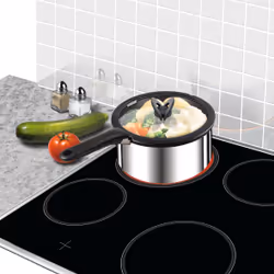 Tefal Ingenio L99310 couvercle Rond Noir, Transparent - Vue supplémentaire 12
