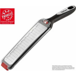 Tefal K20707 râpe Râpe plane Noir, Rouge, Acier inoxydable