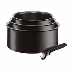 Tefal Ingenio 5 Expertise L65095, Noir, Acier inoxydable, Titane, Noir, 260 °C, Amovible