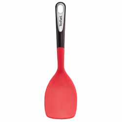 Tefal Ingenio K2064514, Spatules et raclettes de cuisine, Rouge, Silicone, Plastique, Noir, Acier inoxydable, Orifice de susp ...