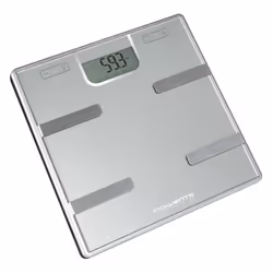 Rowenta Bodymaster, Pèse-personne électronique, 160 kg, 100 g, Argent, kg, Rectangle