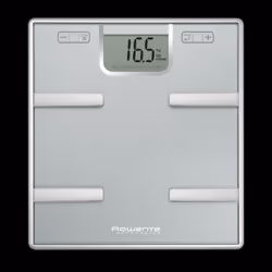 Rowenta Bodymaster Rectangle Argent Pèse-personne électronique