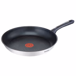 Tefal G7130214, Rond, Poêle polyvalente, Acier inoxydable, Titane, 175 °C, Acier inoxydable