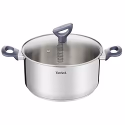 Tefal G7124414, 2,5 L, Rond, Acier inoxydable, Acier inoxydable, Vitrocéramique, Gaz, Halogène, Induction, 175 °C