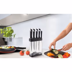 Tefal K2350204 bloc à couteaux Noir, Transparent - Vue supplémentaire 4