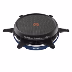 Tefal Neo Deco 6 RE12A4 raclette 6 personne(s) 850 W Noir, Bleu