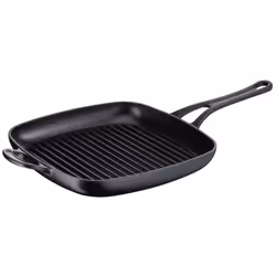 Tefal Jamie Oliver E21391, 1,59 L, Carré, Noir, Fonte, émail, Vitrocéramique, Gaz, Halogène, Induction, Plaque étanche
