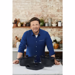 Tefal Jamie Oliver E2125455 plat de cuisson 4,64 L Ovale Fonte Plat à cuisson