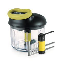 Tefal K1321324 ustensile pour râper et émincer Noir, Transparent, Jaune
