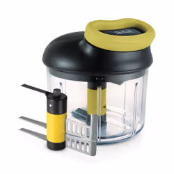 Tefal K13210 ustensile pour râper et émincer Noir, Vert, Transparent