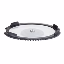Tefal Ingenio L9886102 couvercle Rond Noir, Transparent
