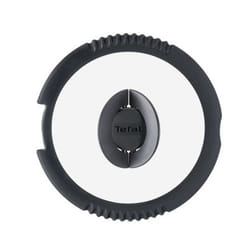 Tefal Ingenio L9886302 couvercle Rond Noir, Transparent