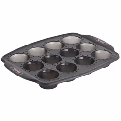 Tefal J4170214, Moule à gâteau, Rectangulaire, Surface strié, Noir, Silicone, 1 pièce(s)