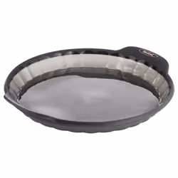 Tefal Crispybake, Moule à gâteau, Rond, Surface strié, Gris, Silicone, 280 mm