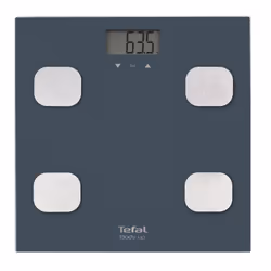 Tefal Body Up BM2520, Pèse-personne électronique, 150 kg, 100 g, Bleu, kg, lb, ST, Carré