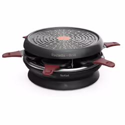 Tefal RE182012 raclette 6 personne(s) 850 W Noir, Marron