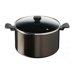 Tefal - Marmite aluminium 30cm + couvercle en verre b5546902