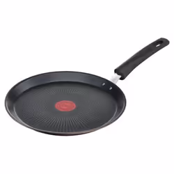 Tefal G2543802, Rond, Marron, Titane Pro, 175 °C, Aluminium, Vitrocéramique, Gaz, Halogène, Induction, Plaque étanche