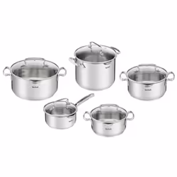 Tefal Duetto+ G719SA, Acier inoxydable, Acier inoxydable, Acier inoxydable, Acier inoxydable, Verre, 250 °C