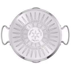 Tefal DUETTO+ G7194455 Rond Acier inoxydable
