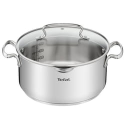 Tefal DUETTO+ G7194655 Rond Acier inoxydable