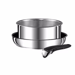 Tefal Ingenio Preference L9408672, Acier inoxydable, Acier inoxydable, Noir, Amovible, France, 20 cm