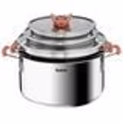 Tefal Set 6 pièces Faitouts 18/20/24 cm + couvercle Induction