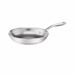 Tefal E4970434, Rond, Poêle polyvalente, Acier inoxydable, 250 °C, Acier inoxydable, Verre