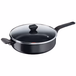 Tefal Easy Cook &amp; Clean B5553733, Rond, Sauteuse, Noir, Titane, Aluminium, 1 pièce(s)
