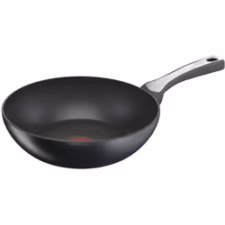 Tefal G25919, Rond, Wok/Poêle à frire, Noir, Titane, 175 °C, Aluminium