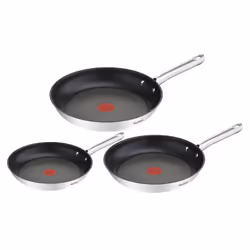 Tefal Duetto A704S3, Acier inoxydable, Acier inoxydable, Titane, Acier inoxydable, 250 °C, Thermo-Spot