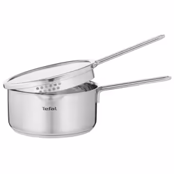 Tefal Nordica H8522235, Rond, Acier inoxydable, Acier inoxydable, Acier inoxydable, Vitrocéramique, Gaz, Halogène, Induction, ...