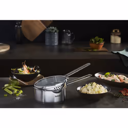 Tefal Nordica H8522235 casserole à sauce Rond Acier inoxydable