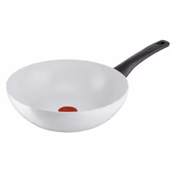 Tefal Ceramic Control C41719, Rond, Wok/Poêle à frire, Gris, Vitrocéramique, 175 °C, Aluminium