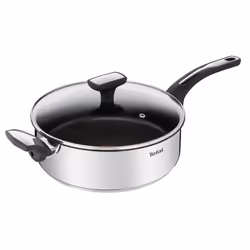 Tefal Emotion E3003304, Rond, Sauteuse, Acier inoxydable, Titane, Acier inoxydable, 4 L